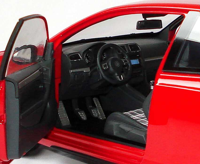Foto 1:18 VW Golf VI GTI 3türig tornadorot Werbemodell Norev 5K3099302Y3D