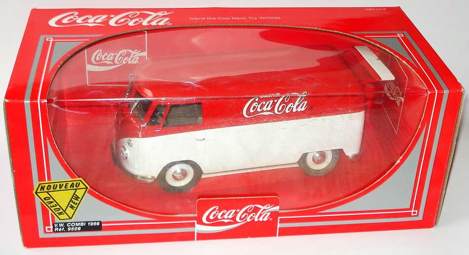 Foto 1:18 VW T1 Kasten Drink Coca-Cola Solido 9508