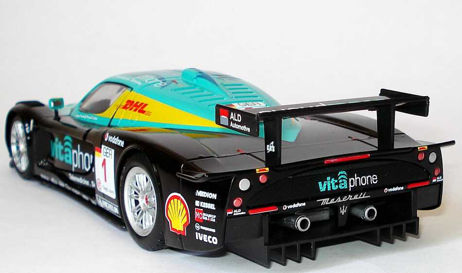 Foto 1:24 Maserati MC12 GT1 24h von Spa 2008 Vitaphone Nr.1, Bertolini / Bartels / Sarrazin / van de Poele (Siegerfahrzeug) Mondo Motors 511167
