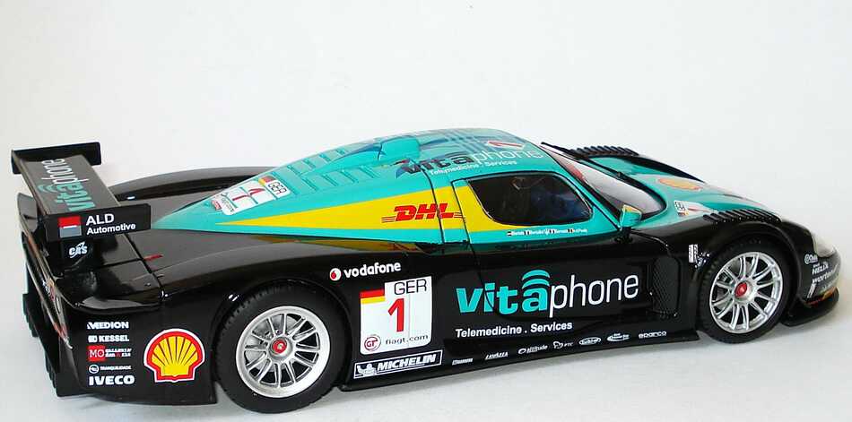 Foto 1:24 Maserati MC12 GT1 24h von Spa 2008 Vitaphone Nr.1, Bertolini / Bartels / Sarrazin / van de Poele (Siegerfahrzeug) Mondo Motors 511167