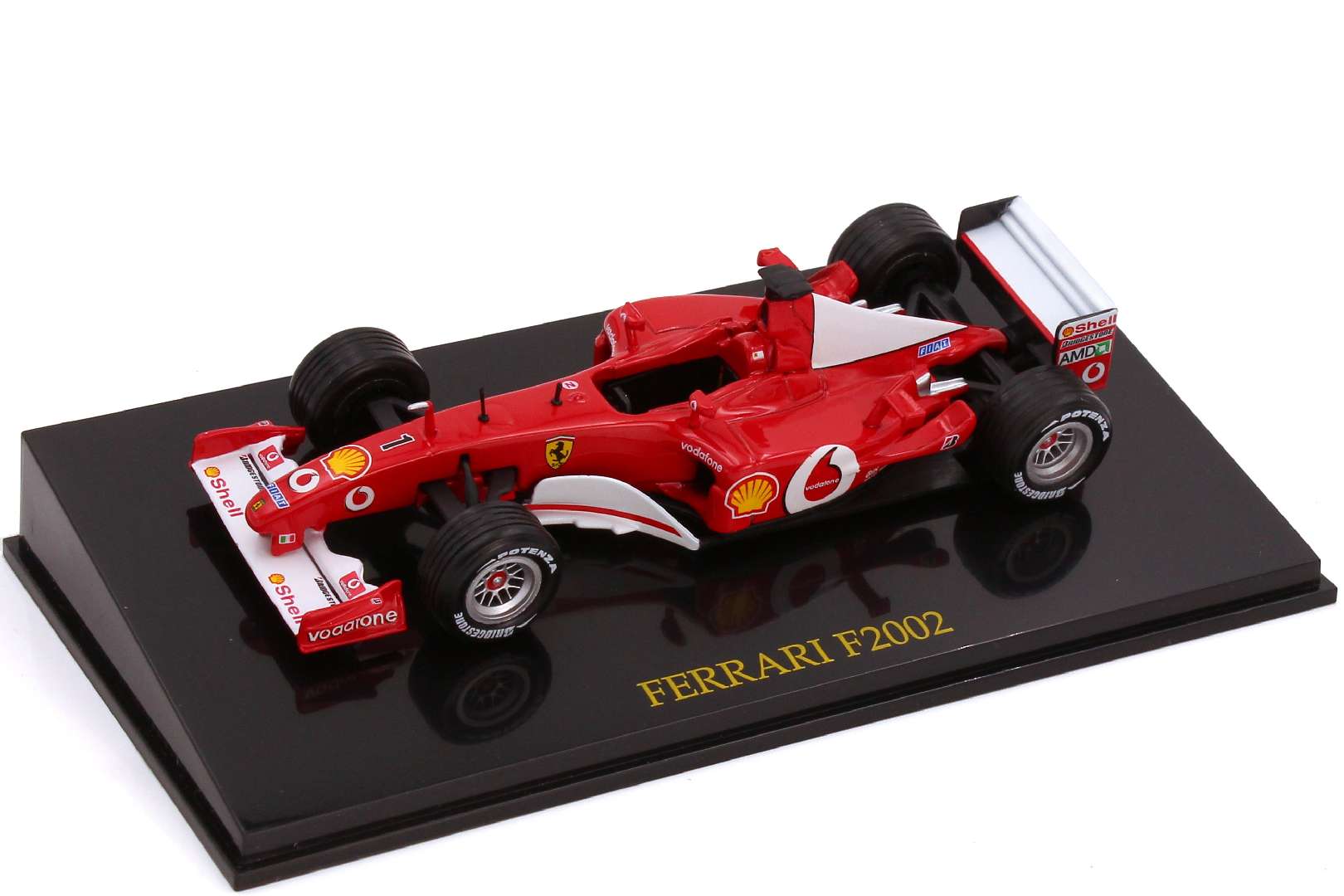 Foto 1:43 Ferrari F2002 Formel 1 2002 Nr.1 Michael Schumacher - Ixo Altaya-Edition