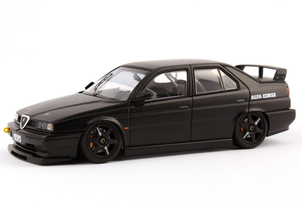 Foto 1:43 Alfa Romeo 155 TS Silverstone Plain Body schwarz matt hpi-racing 8128