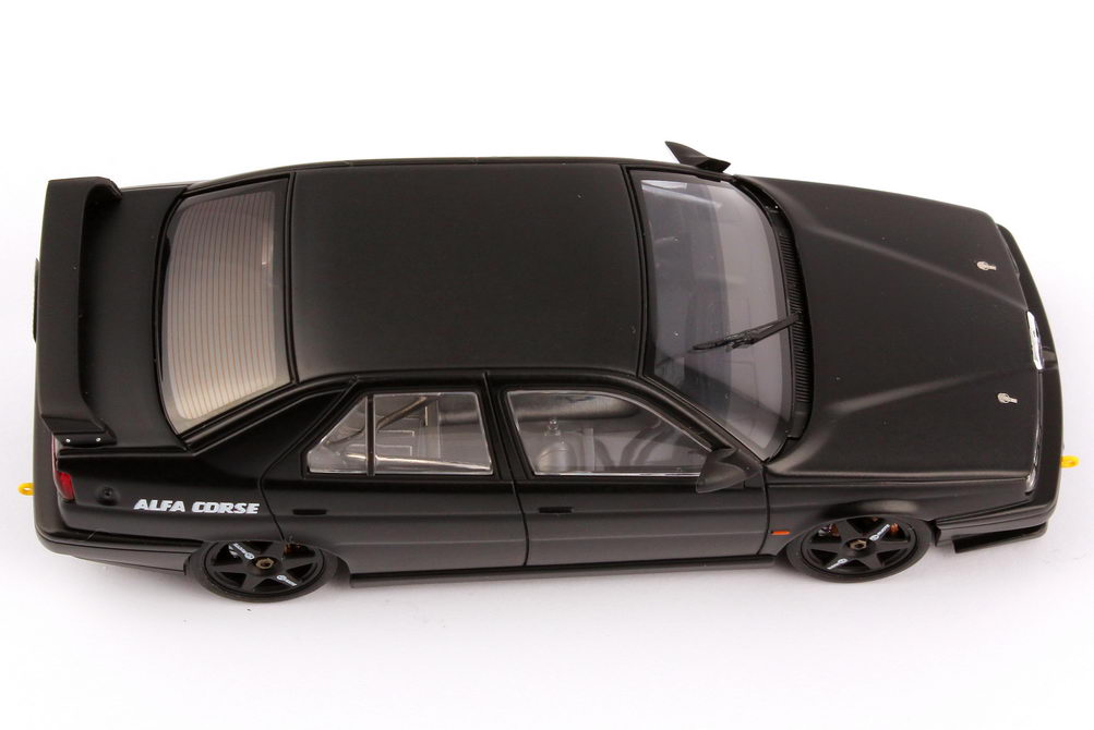 Foto 1:43 Alfa Romeo 155 TS Silverstone Plain Body schwarz matt hpi-racing 8128