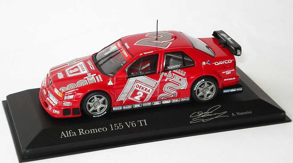 Foto 1:43 Alfa Romeo 155 V6 TI DTM 1994 Alfa Corse Nr.2, Nannini Minichamps