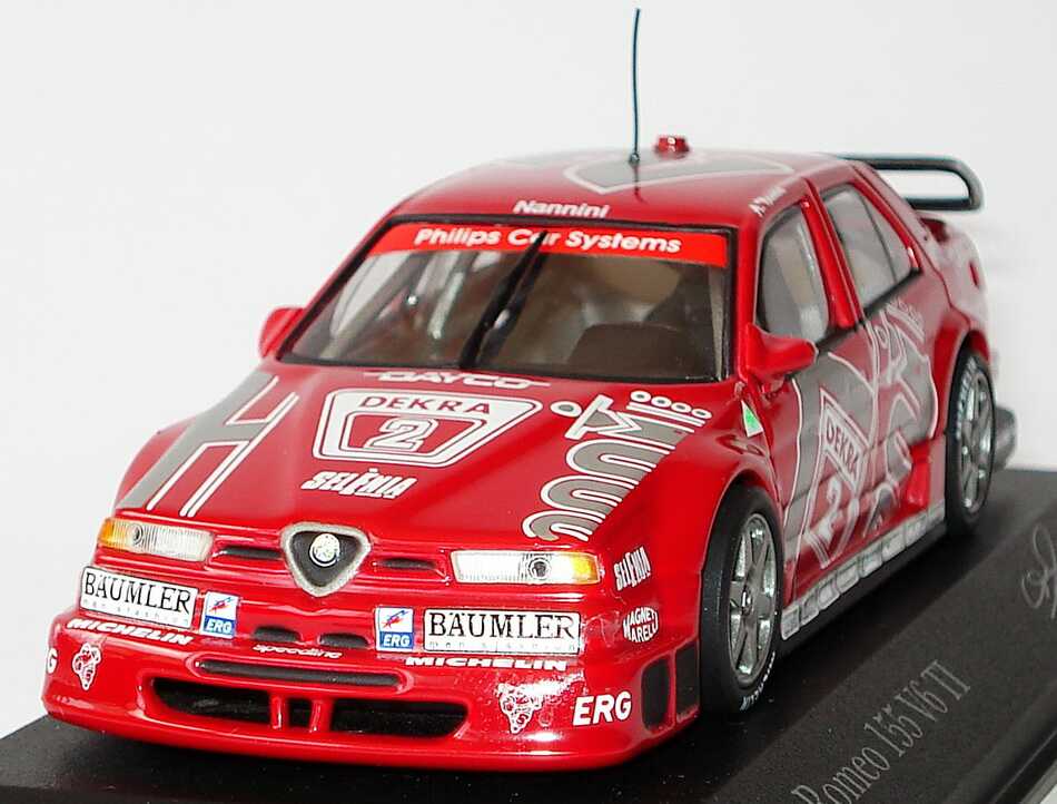 Foto 1:43 Alfa Romeo 155 V6 TI DTM 1994 Alfa Corse Nr.2, Nannini Minichamps