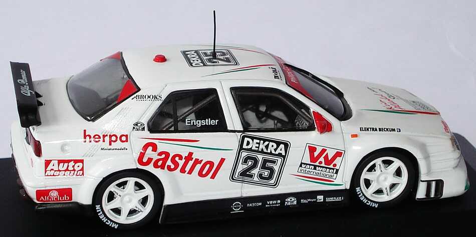 Foto 1:43 Alfa Romeo 155 V6 TI DTM 1994 Engstler, Herpa, Kein Alkohol am Steuer Nr.25, Engstler Minichamps 430940125