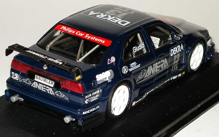 Foto 1:43 Alfa Romeo 155 V6 TI DTM 1995 Alfa Corse 2, Antera Nr.13, Giudici Minichamps