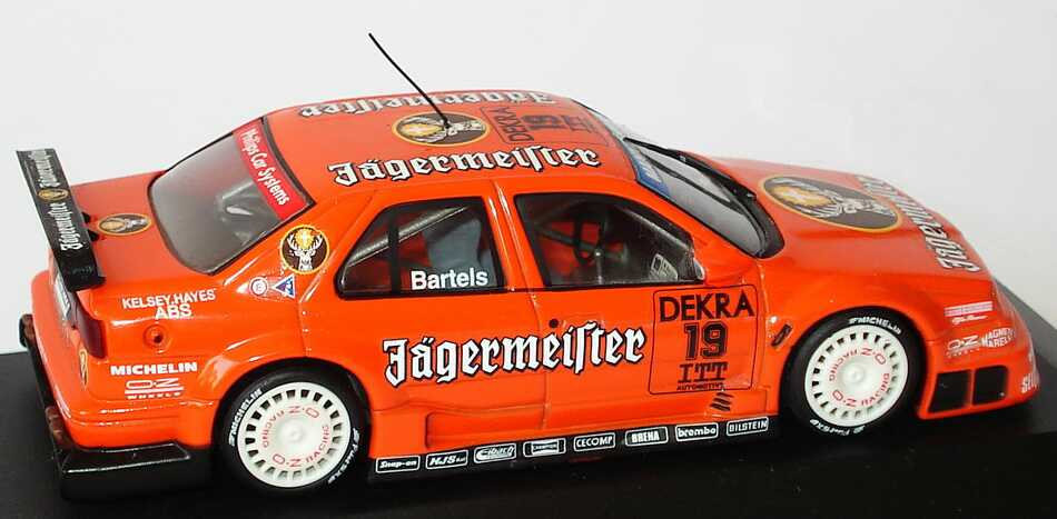 Foto 1:43 Alfa Romeo 155 V6 TI DTM 1995 Jägermeister Nr.19, Bartels Minichamps