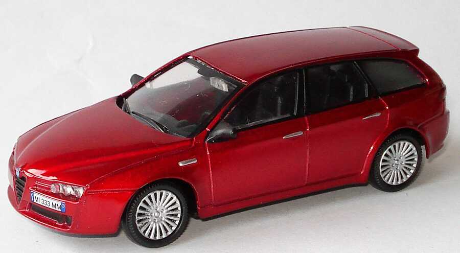Foto 1:43 Alfa Romeo 159 Sportwagon weinrot-met. Mondo Motors 53/110