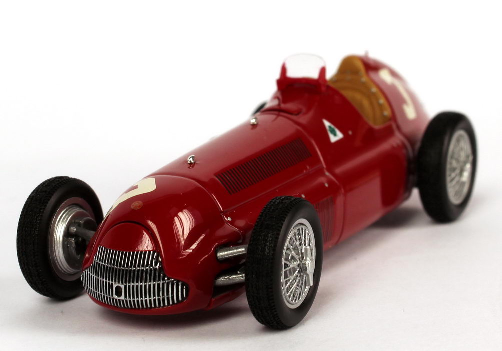 Foto 1:43 Alfa Romeo Alfetta 159 Formel 1 1951 Nr.3, C. Sanesi (British GP, 6. Platz) Minichamps 400511203