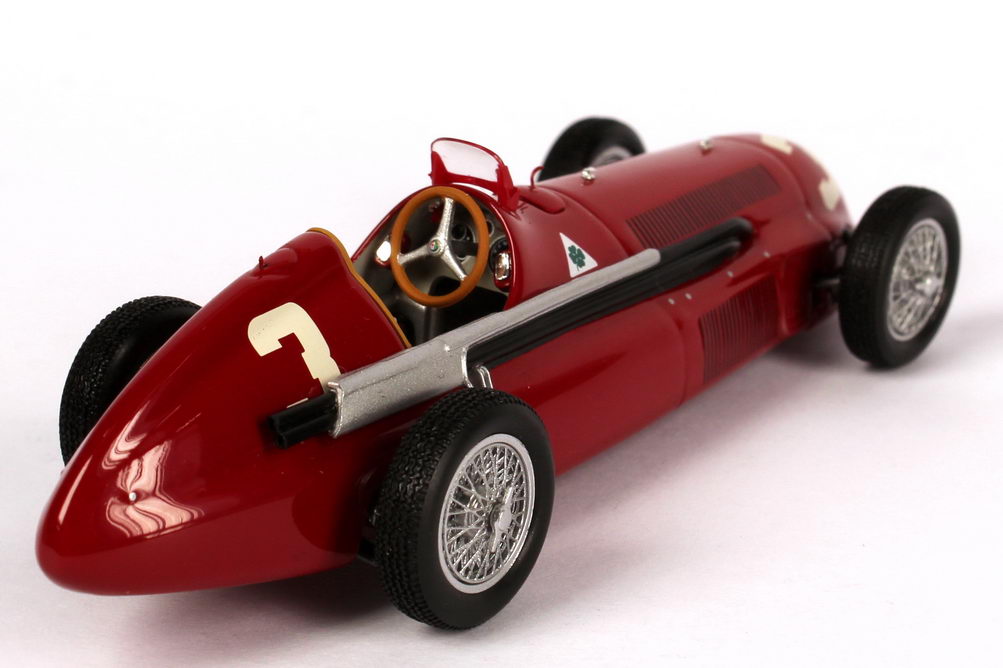 Foto 1:43 Alfa Romeo Alfetta 159 Formel 1 1951 Nr.3, C. Sanesi (British GP, 6. Platz) Minichamps 400511203