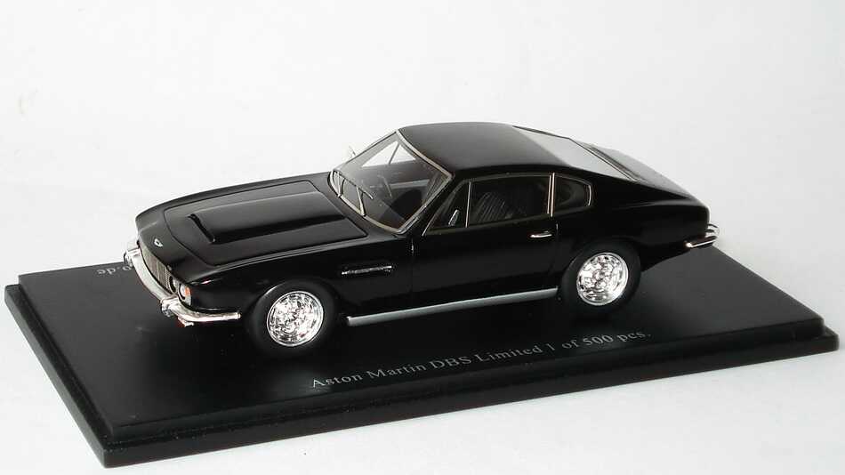 Foto 1:43 Aston Martin DBS 1967 schwarz (Sondermodell) Spark