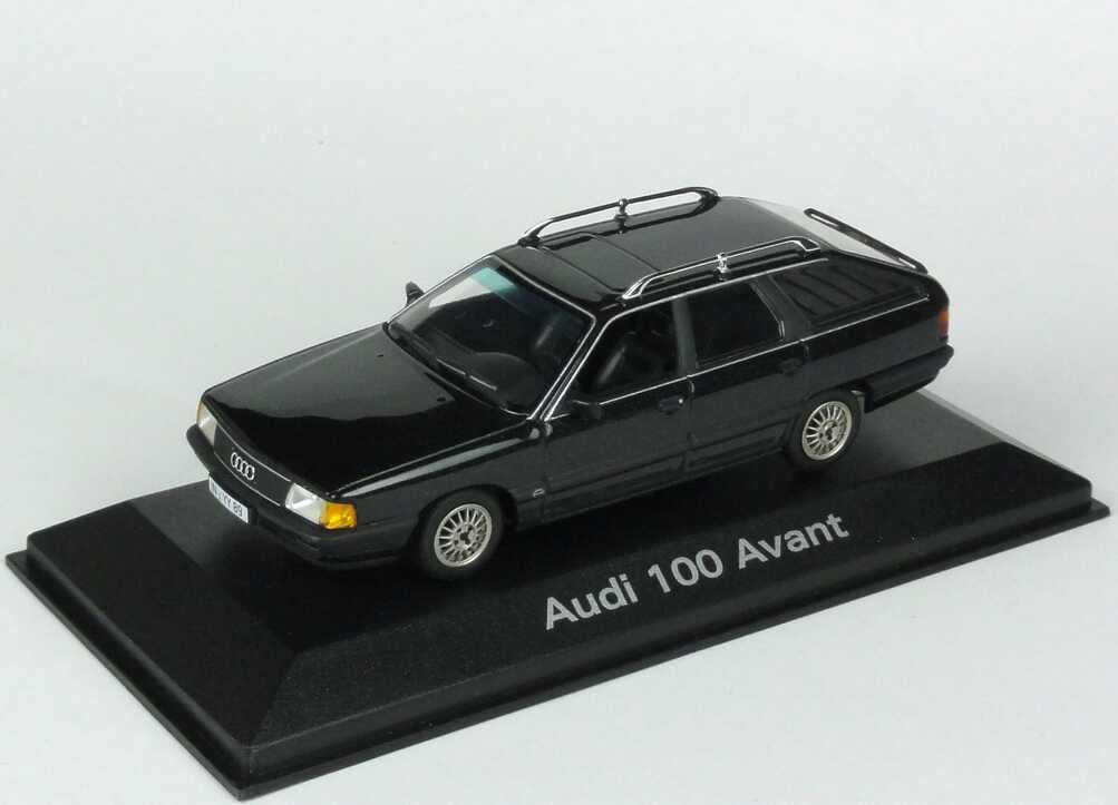 Foto 1:43 Audi 100 Avant (C3) panthero-met. Werbemodell Minichamps 5030700203