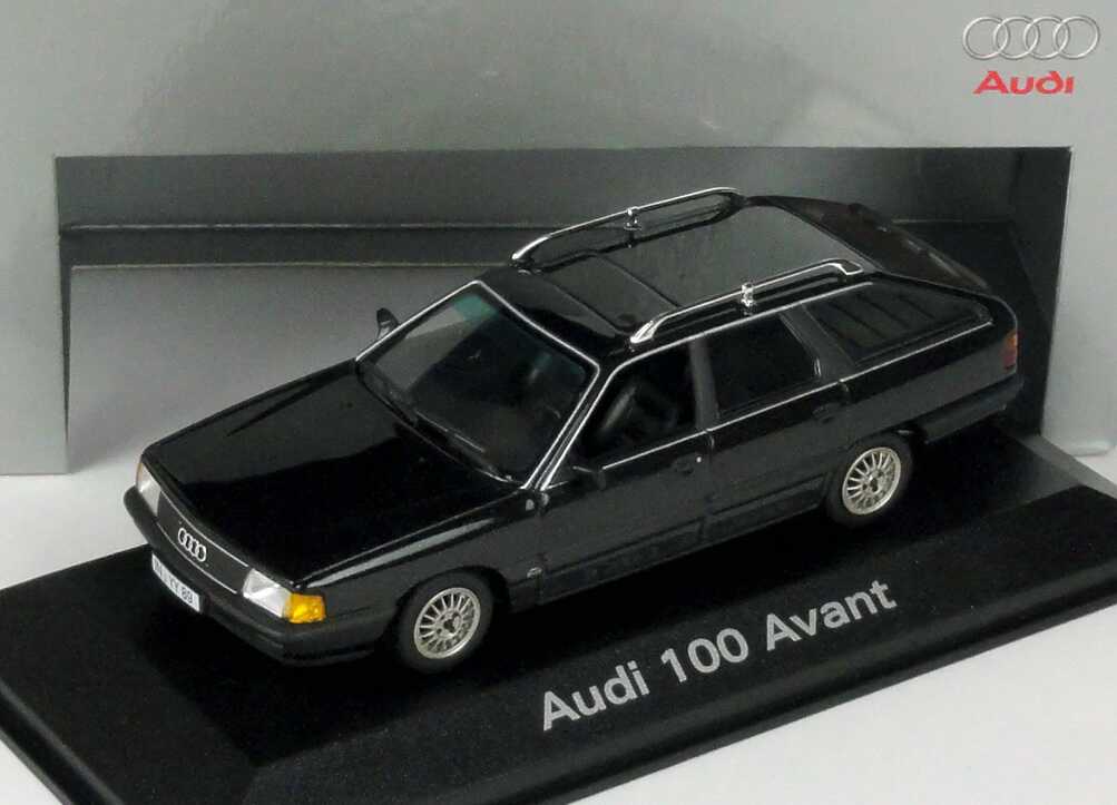 Foto 1:43 Audi 100 Avant (C3) panthero-met. Werbemodell Minichamps 5030700203