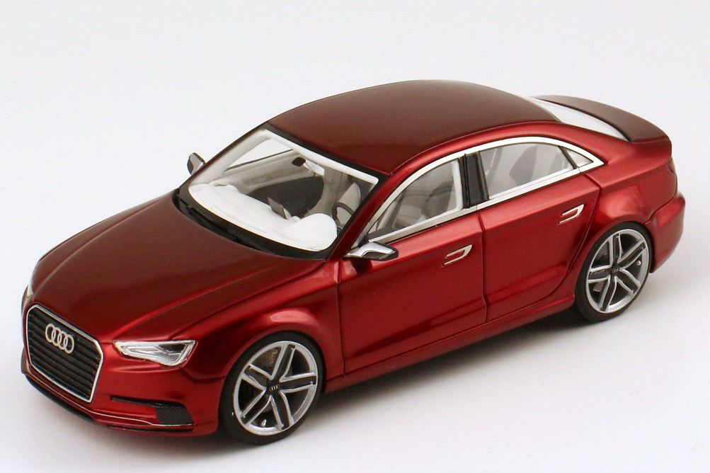 Foto 1:43 Audi A3 Concept  (Genfer Autosalon 2011) wein-rot-met. (1 of 99) Looksmart LSA3C