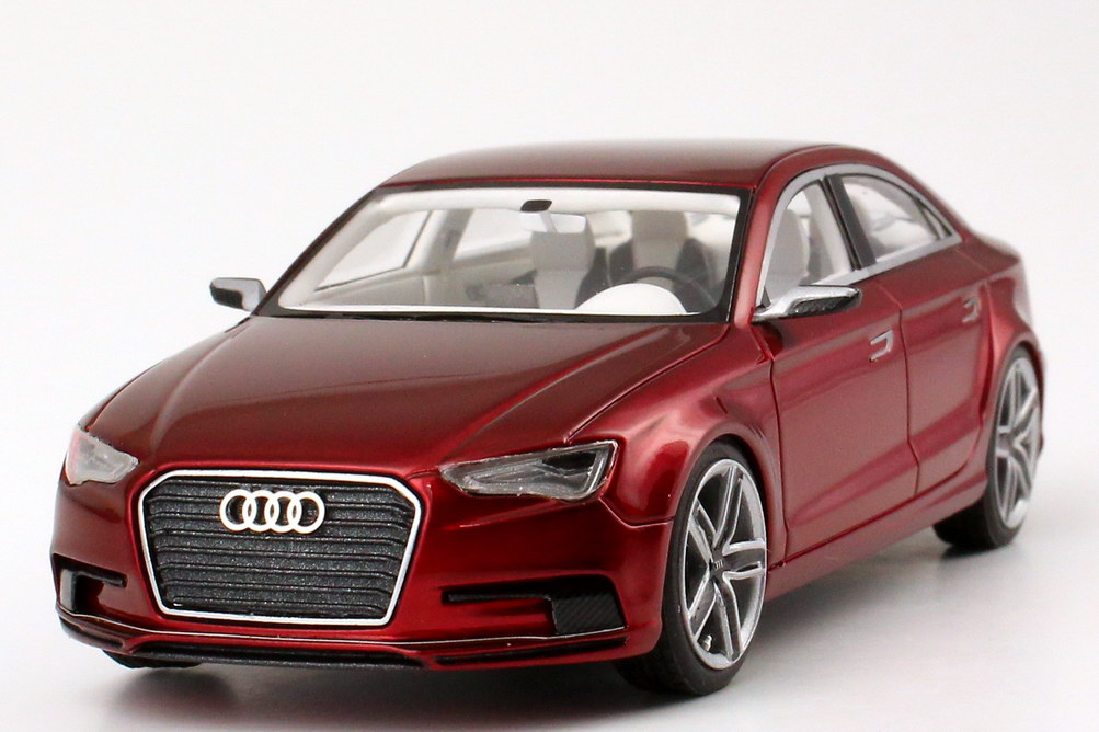 Foto 1:43 Audi A3 Concept  (Genfer Autosalon 2011) wein-rot-met. (1 of 99) Looksmart LSA3C