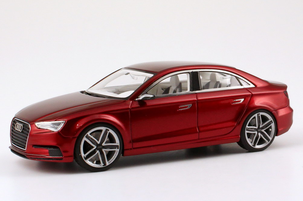 Foto 1:43 Audi A3 Concept  (Genfer Autosalon 2011) wein-rot-met. (1 of 99) Looksmart LSA3C