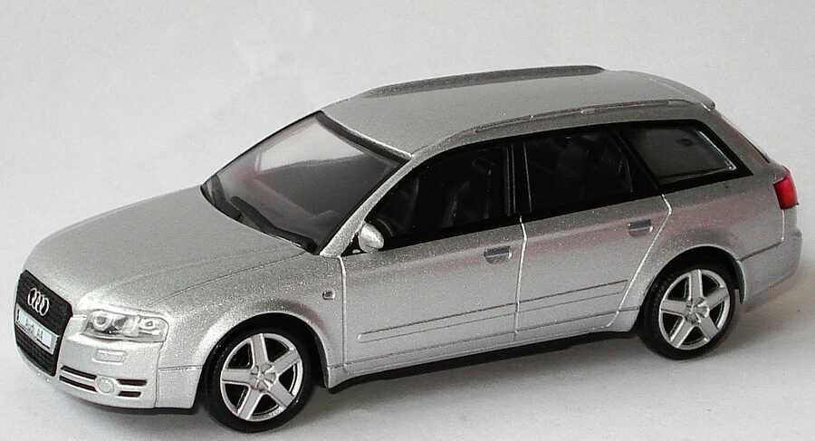 Foto 1:43 Audi A4 Avant (Facelift 2004) silber-met. Mondo Motors 53/124