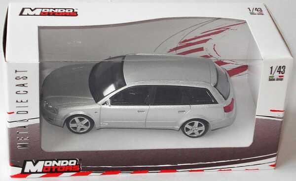 Foto 1:43 Audi A4 Avant (Facelift 2004) silber-met. Mondo Motors 53/124