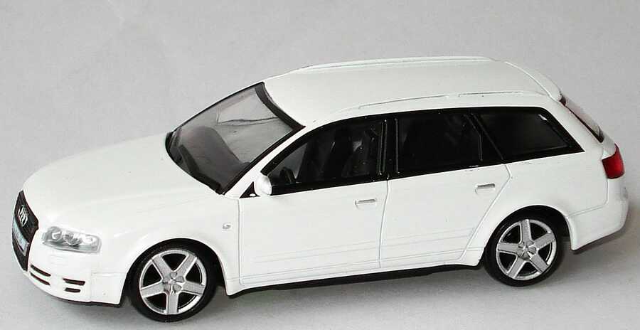 Foto 1:43 Audi A4 Avant (Facelift 2004) weiß Mondo Motors 53/124