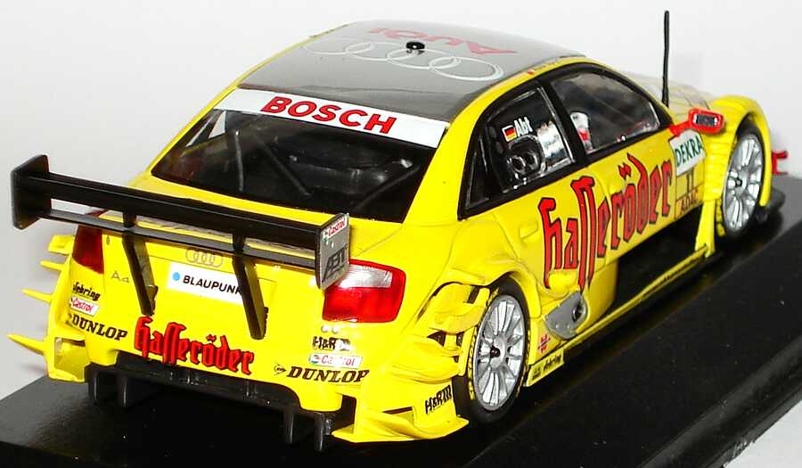 Foto 1:43 Audi A4 DTM 2004 Hasseröder Nr.11, Christian Abt Werbemodell Minichamps 5020400503