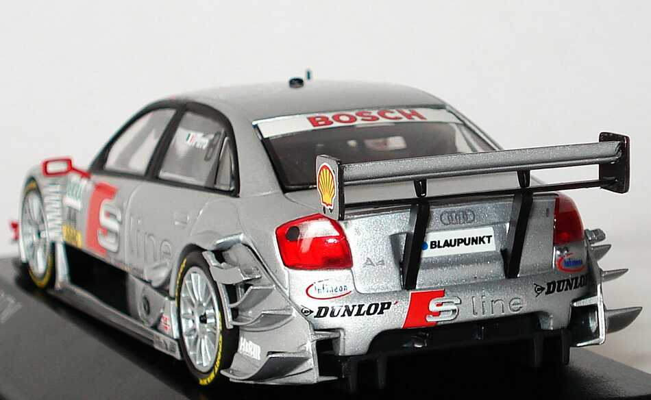 Foto 1:43 Audi A4 DTM 2004 S Line Nr.44, Emanuele Pirro Minichamps 400041444