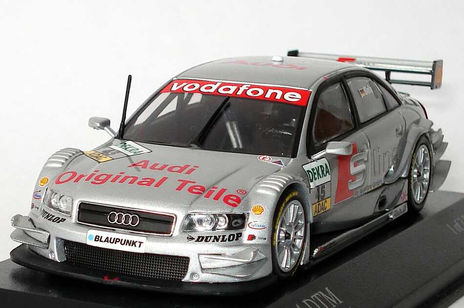 Foto 1:43 Audi A4 DTM 2004 S Line Nr.45, Frank Biela Minichamps 400041445
