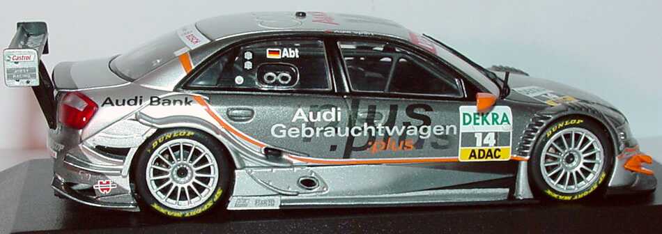 Foto 1:43 Audi A4 DTM 2005 Audi Gebrauchtwagen plus Nr.14, Christian Abt Werbemodell Minichamps 5020500503