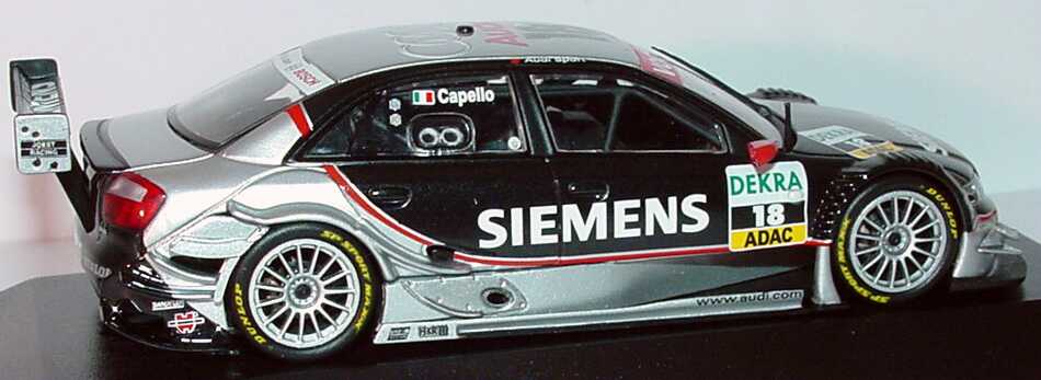 Foto 1:43 Audi A4 DTM 2005 Siemens Nr.18, Rinaldo Capello Werbemodell Minichamps 5020500603