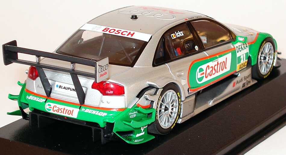 Foto 1:43 Audi A4 DTM 2007 Castrol Nr.21, Vanina Icks Werbemodell Minichamps 5020700193