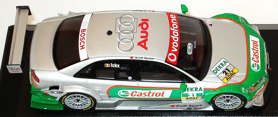 Foto 1:43 Audi A4 DTM 2007 Castrol Nr.21, Vanina Icks Werbemodell Minichamps 5020700193