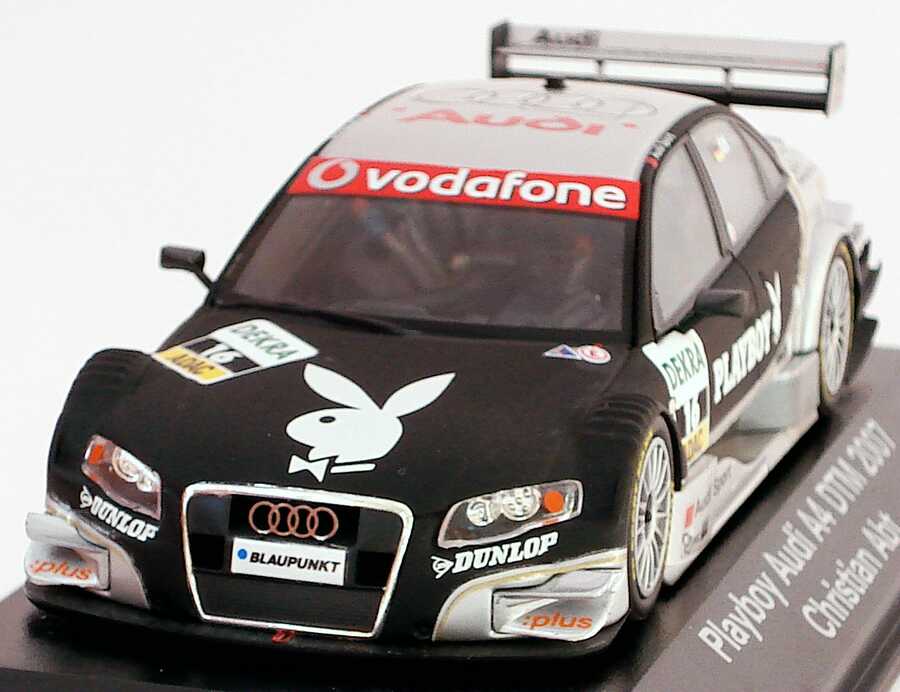 Foto 1:43 Audi A4 DTM 2007 Playboy Nr.16, Christian Abt Werbemodell Minichamps 5020700153
