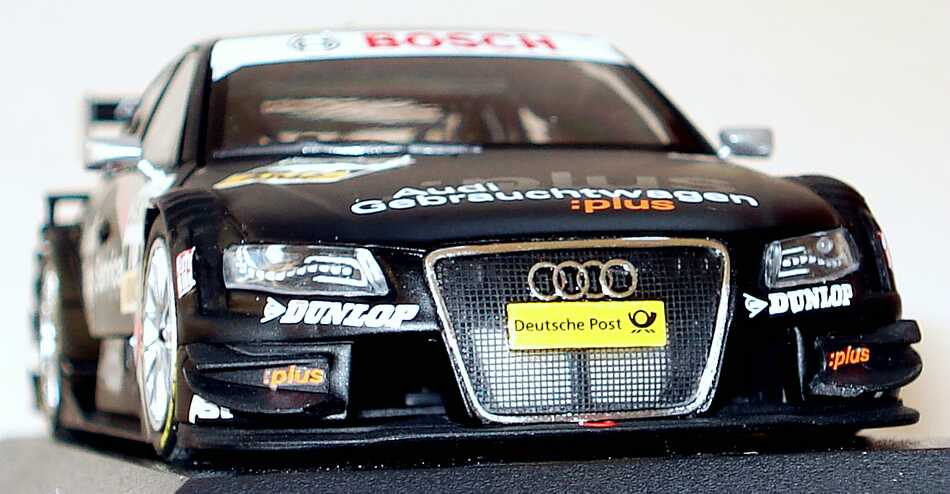 Foto 1:43 Audi A4 DTM 2008 Abt, GW:plus, Top Service Nr.10, Timo Scheider Werbemodell Minichamps 5020800113