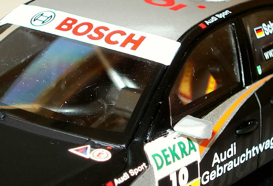 Foto 1:43 Audi A4 DTM 2008 Abt, GW:plus, Top Service Nr.10, Timo Scheider Werbemodell Minichamps 5020800113