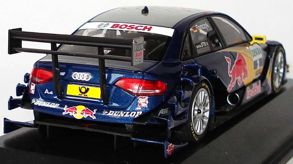 Foto 1:43 Audi A4 DTM 2008 Abt, Red Bull Nr.2, Martin Tomczyk Werbemodell Minichamps 5020800133