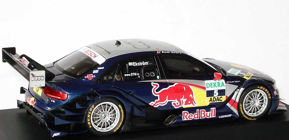 Foto 1:43 Audi A4 DTM 2009 Abt, Red Bull Nr.5, Mattias Ekström Werbemodell Spark 5020900123