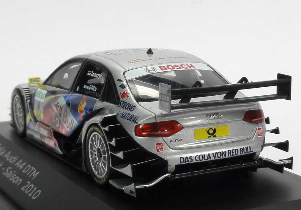 Foto 1:43 Audi A4 DTM 2010 Abt, Red Bull Cola Nr.6, Martin Tomczyk Werbemodell Spark 5021000133