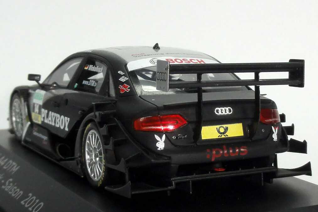 Foto 1:43 Audi A4 DTM 2010 Rosberg, Playboy Nr.14, Markus Winkelhock Werbemodell Spark 5021000173