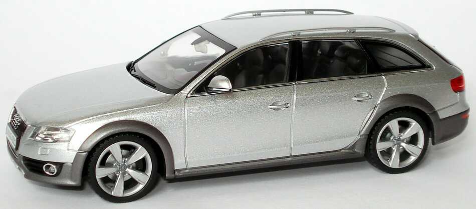 Foto 1:43 Audi A4 allroad 3.0 TDI quattro eissilber-met. Werbemodell Schuco 5010904613