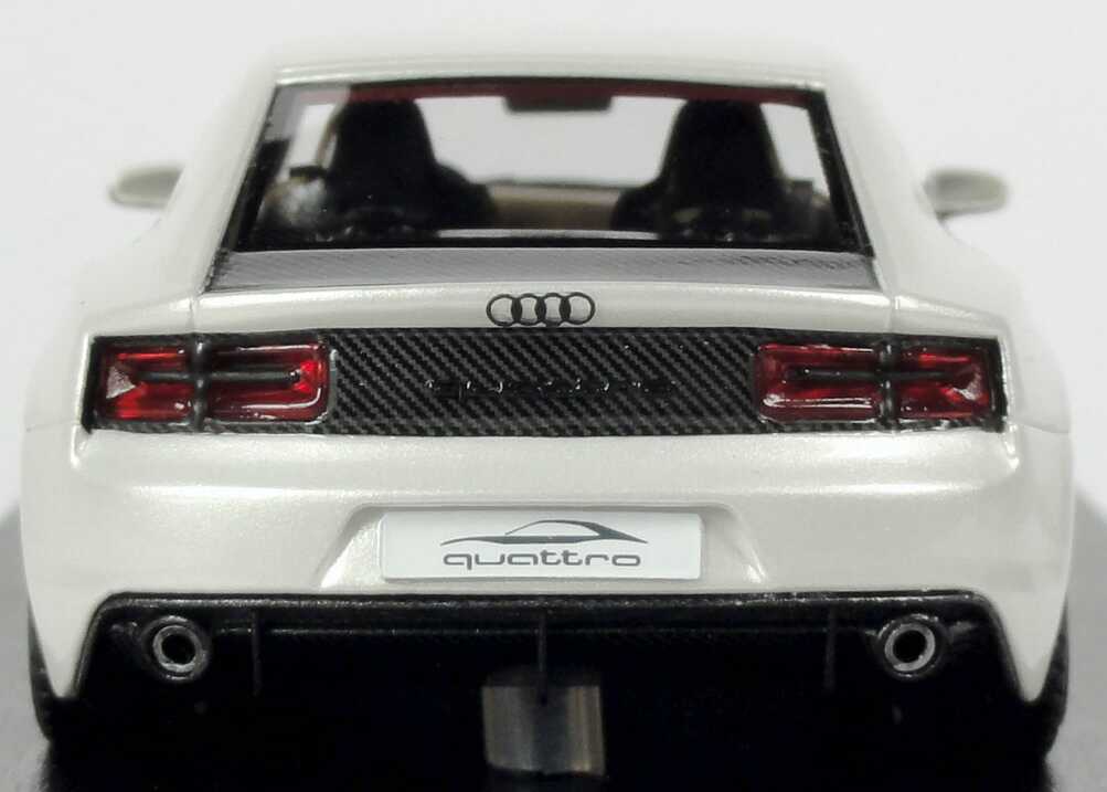 Foto 1:43 Audi Quattro Concept Car (Paris Motorshow 2010) perlweiß-met. (1 of 99) Looksmart LSAUDI