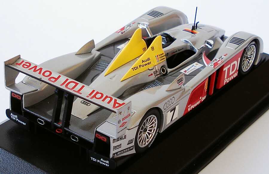 Foto 1:43 Audi R10 TDI 24h von Le Mans 2006 Nr.7, Capello/Kristensen/McNish Werbemodell Minichamps 5020601013