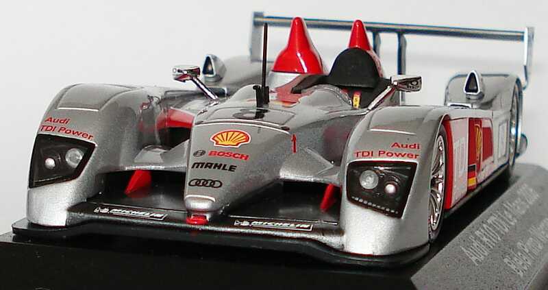 Foto 1:43 Audi R10 TDI 24h von Le Mans 2006 Nr.8 Biela/Pirro/Werner Werbemodell Siegerfahrzeug Minichamps 5020601023