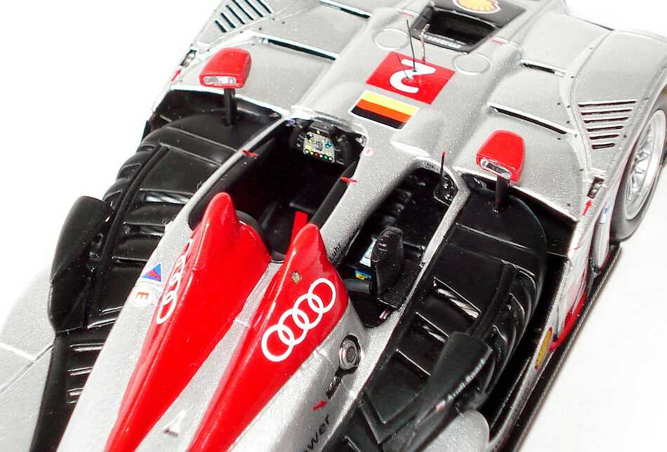 Foto 1:43 Audi R15 TDI 24h von Le Mans 2009 Audi Sport North America Nr.2, Luhr / Rockenfeller / Werner Werbemodell Spark 5020900223