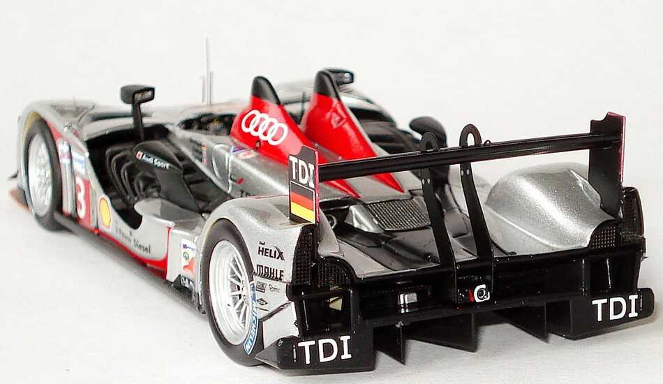 Foto 1:43 Audi R15 TDI 24h von Le Mans 2009 Audi Sport Team Joest Nr.3, Bernhard / Dumas / Premat Werbemodell Spark 5020900233