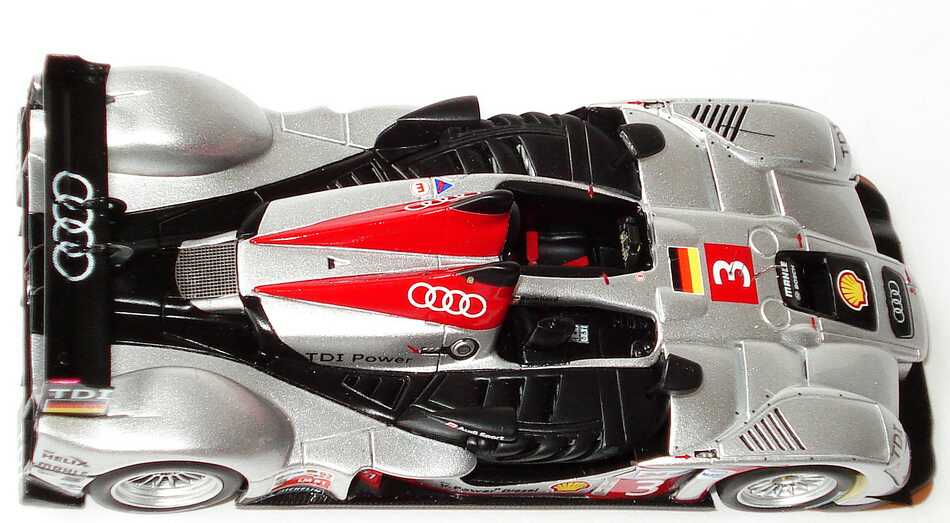 Foto 1:43 Audi R15 TDI 24h von Le Mans 2009 Audi Sport Team Joest Nr.3, Bernhard / Dumas / Premat Werbemodell Spark 5020900233