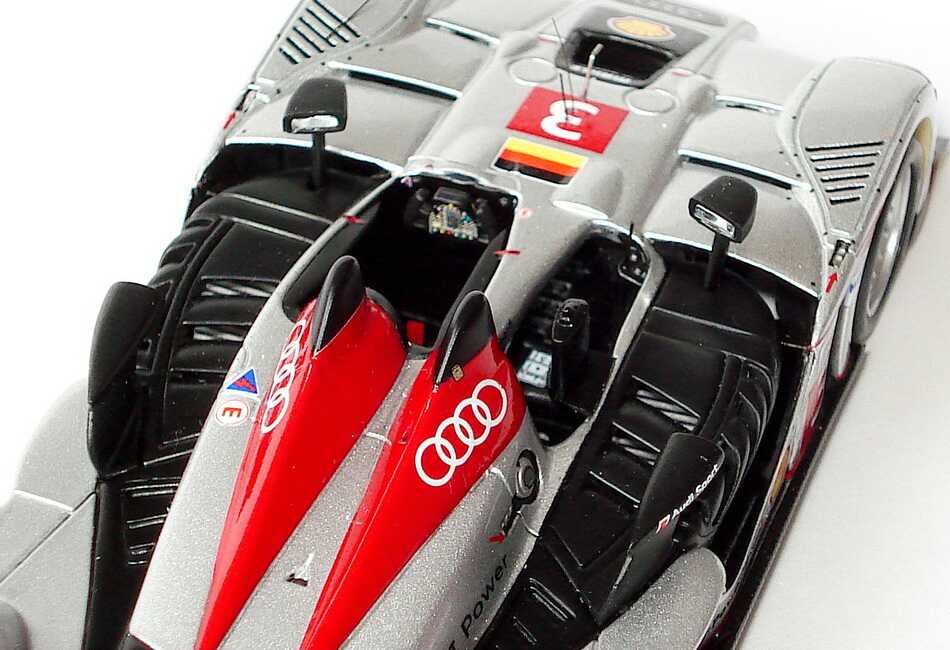 Foto 1:43 Audi R15 TDI 24h von Le Mans 2009 Audi Sport Team Joest Nr.3, Bernhard / Dumas / Premat Werbemodell Spark 5020900233