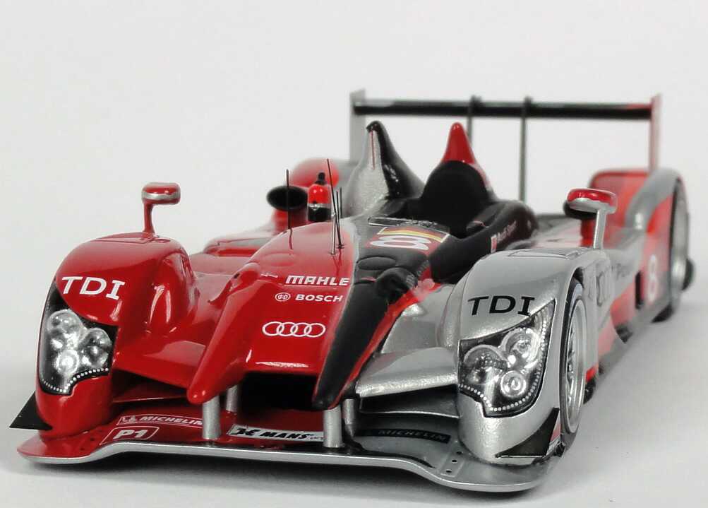 Foto 1:43 Audi R15+ TDI 24h von Le Mans 2010 Nr.8, Fässler / Lotterer / Treluyer Werbemodell Spark 5021000223