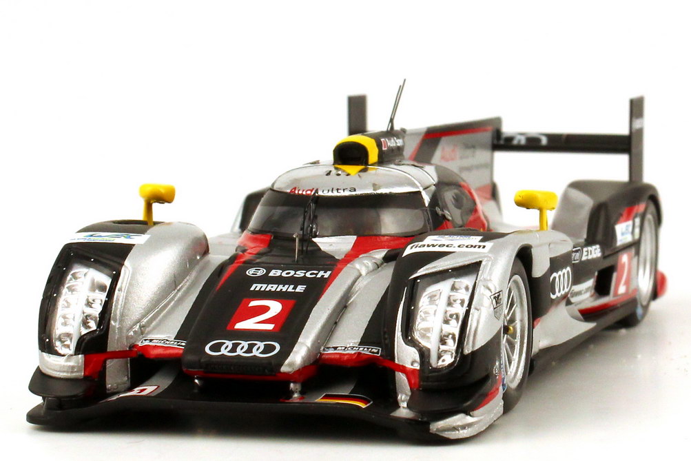 Foto 1:43 Audi R18 TDI Sebring 2012 Nr.2, Capello / Kristensen / McNish - Siegerfahrzeug Werbemodell Spark 5021200223