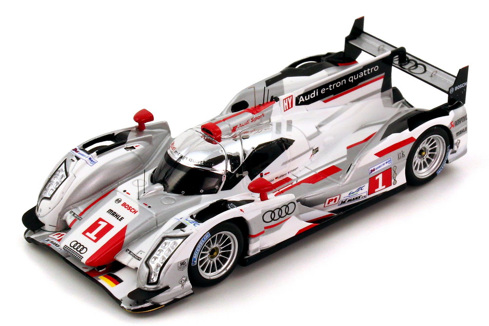 Foto 1:43 Audi R18 e-tron quattro 24h von LeMans 2012 Nr.1, Fässler / Lotterer / Tréluyer Werbemodell Spark 5021200233