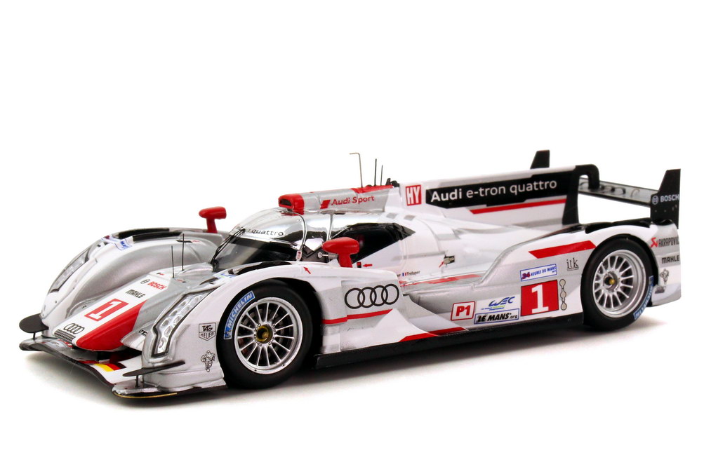 Foto 1:43 Audi R18 e-tron quattro 24h von LeMans 2012 Nr.1, Fässler / Lotterer / Tréluyer Werbemodell Spark 5021200233